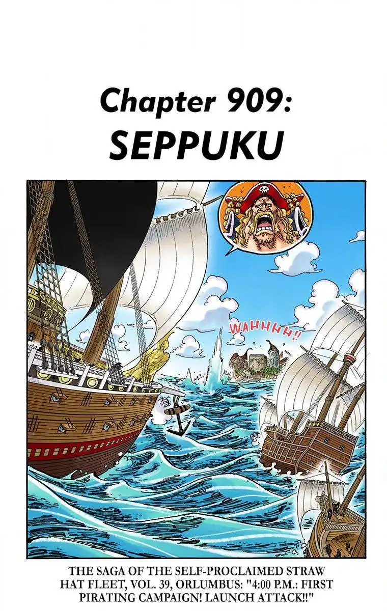 One Piece - Digital Colored Comics Chapter 909 1